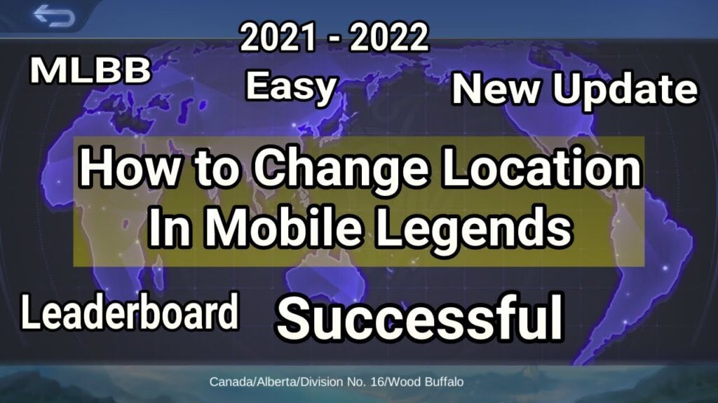 Change Location in Mobile Legends