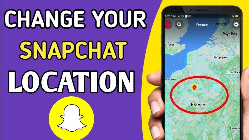 Change Location on Snapchat