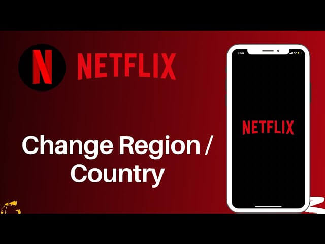 change Netflix region