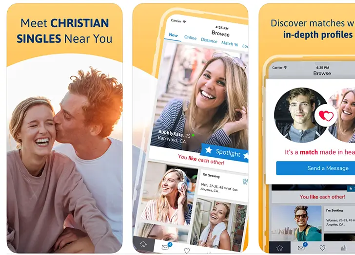 dating apps christian mingle