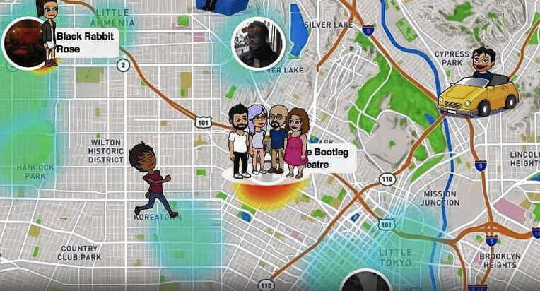 Snapchat Family Map